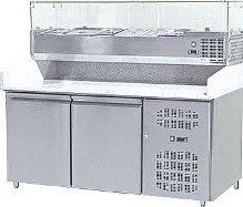 Стол холодильный пиццерийный Koreco SPZ2610TN