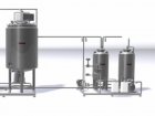 Оборудование для производства сгущенного молока с сахаром по ТУ 1000 кг/смена